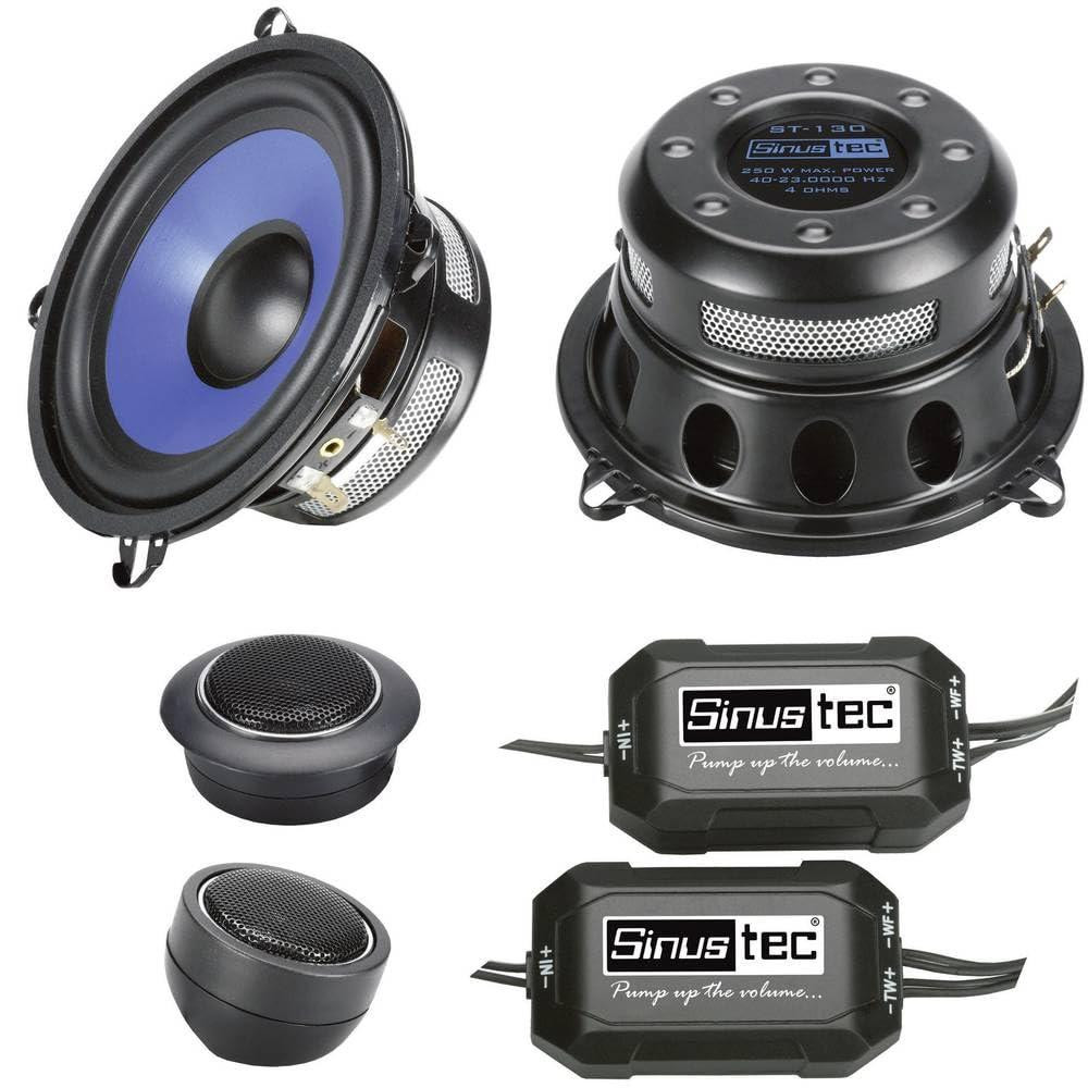Sinuslive ST-130 2-weg luidspreker, 4 ohm, 88 dB, 40 - 23000 Hz