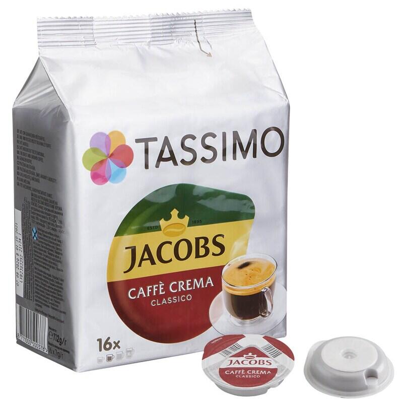 TASSIMO Kaffeediscs JACOBS Caffè Crema Classico 4031510