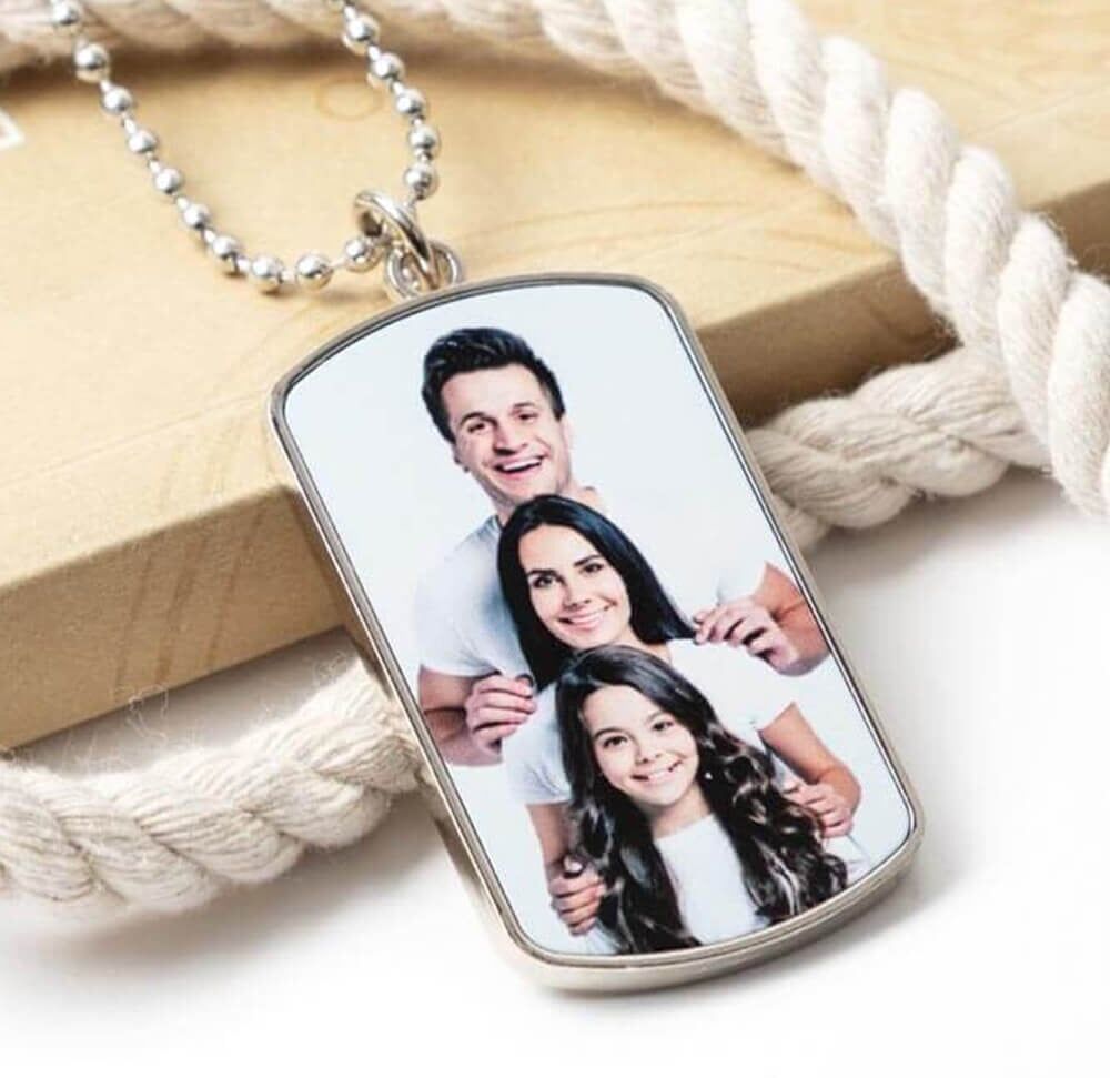 Ocadeau Dog tag plaque métal