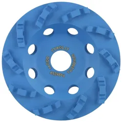 TYROLIT Diamant-Schleifteller DxTxH 180x32x22,23 DGU-Turbo | W-Segment, Form: STS-T, Art. 34179971