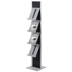 Prospektaufsteller Design Schwarz (Set)