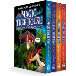 Magic Tree House Graphic Novels 1-4 Boxed Set, Kinderbücher von Mary Pope Osborne, Kelly Matthews, Jenny Laird, Nichole Matthews