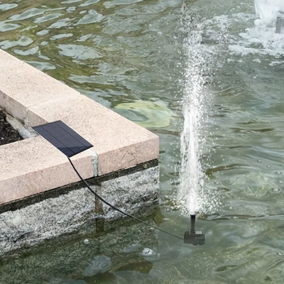 Drop Dash Deals Solar Power Fountain Floating Water Pump For Bird Bath & Pond Garden Decor Solar Power Fountain Floating Water Pump For Bird Bath & Pond Garden Decor
