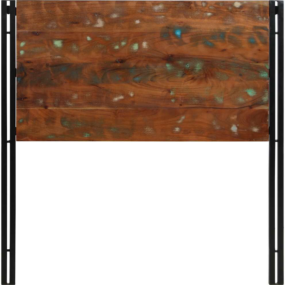 Rio Headboard Solid Wood Reclaimed And Iron Natural 100cm H x 100cm W x 2cm D
