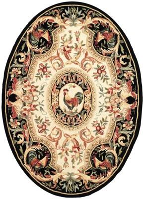 SAFAVIEH Handmade Chelsea Myranda French Country Rooster Wool Rug