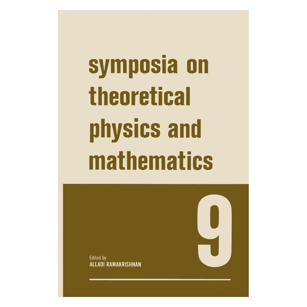 Springer Symposia on Theoretical Physics and Mathematics 9 (Englisch, Softcover, Alladi Ramakrishnan) (55560837)