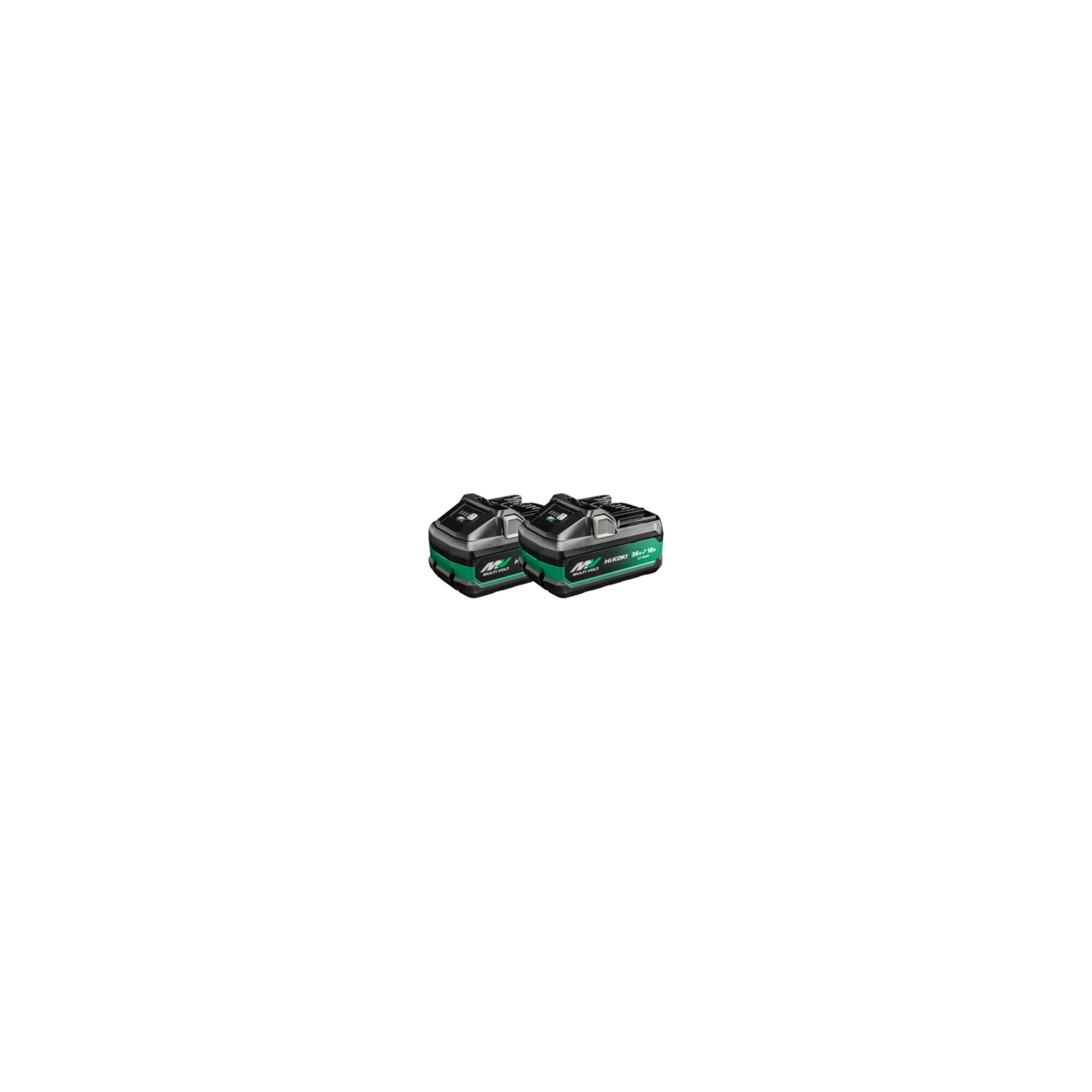 HiKOKI 2 Akkus 36V 4,0 Ah / 18V 8,0 Ah MULTI VOLT BSL36B18X (380207)