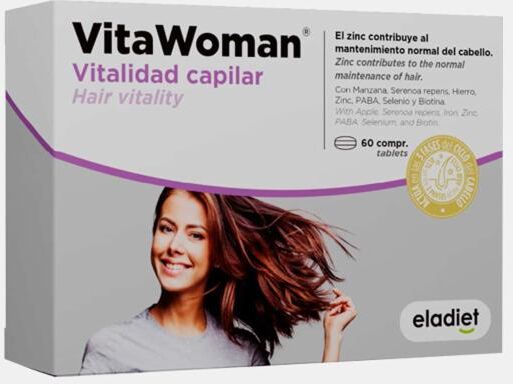 ELADIET VITAWOMAN VITALIDADE CAPILAR 60 COMPRIMIDOS