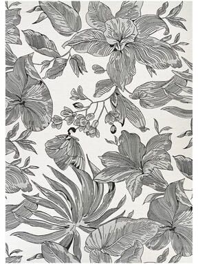Dream Decor Rugs Gelato Bellflower Floral Indoor Outdoor Area Rug