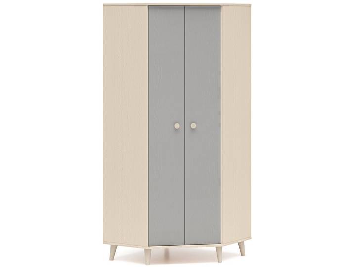 Marmex Möbel Eckkleiderschrank MEVEL 01 Kleiderschrank Ecklösung Raumwunder Soft-Close