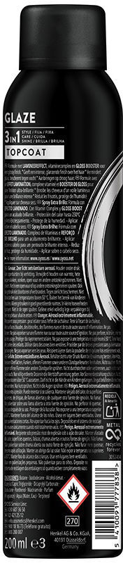 Syoss Glaze Top coat 3 en 1 200 ml
