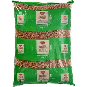 Mamma-Lucia Nudeln Vollkorn Fusilli, BIO, Hartweizen, 5 kg