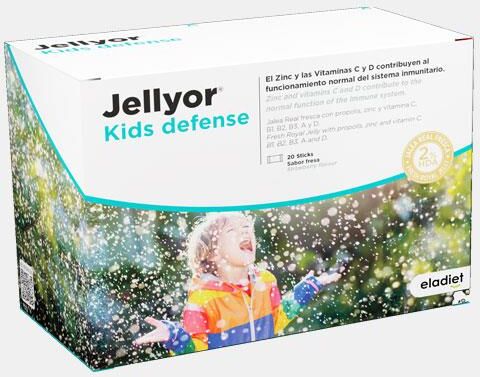 ELADIET JELLYOR KIDS DEFENSE 20 SAQUETAS