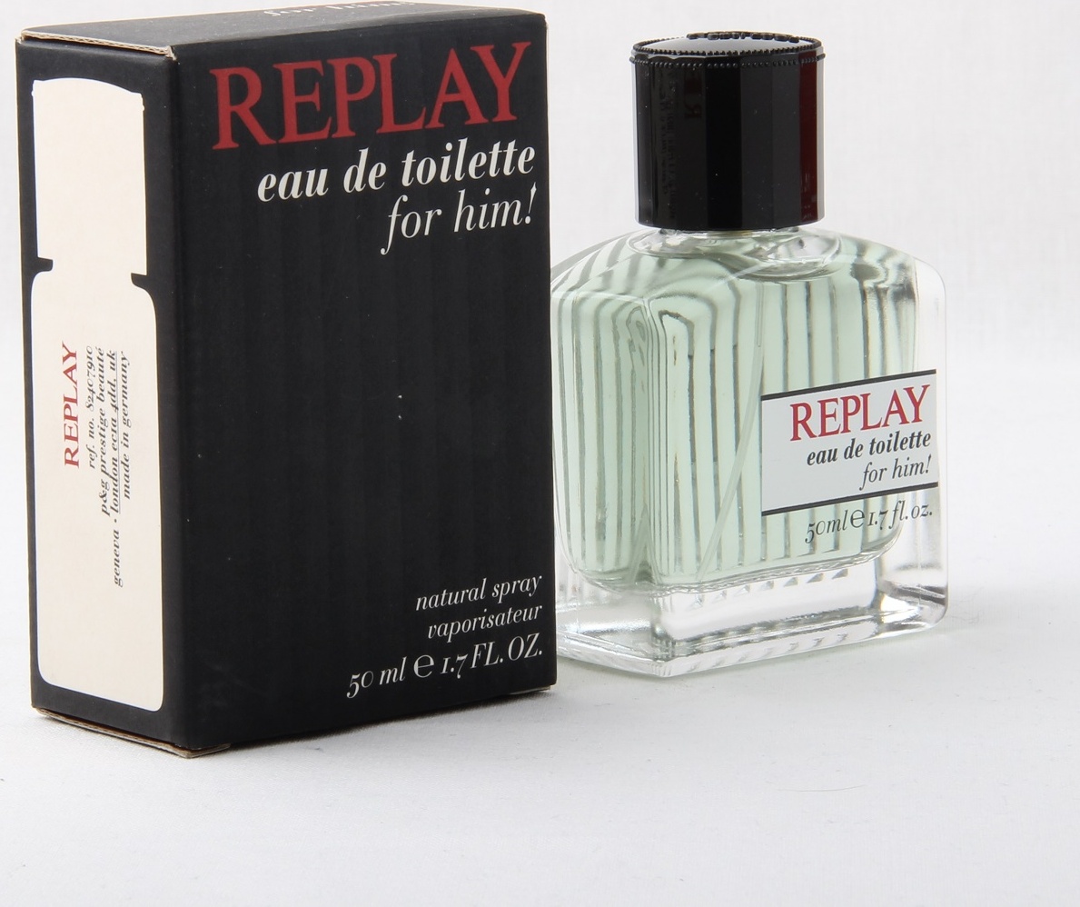 Replay For him Man homme Eau de Toilette Spray, 50 ml