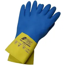 AS Arbeitsschutz Nitras DUAL BARRIER Chemikalienhandschuhe | Latexhandschuhe | Gr. 11