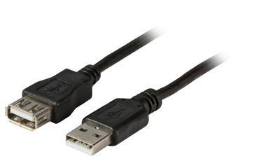 EFB Elektronik USB-verlengkabel (vrouwelijk)