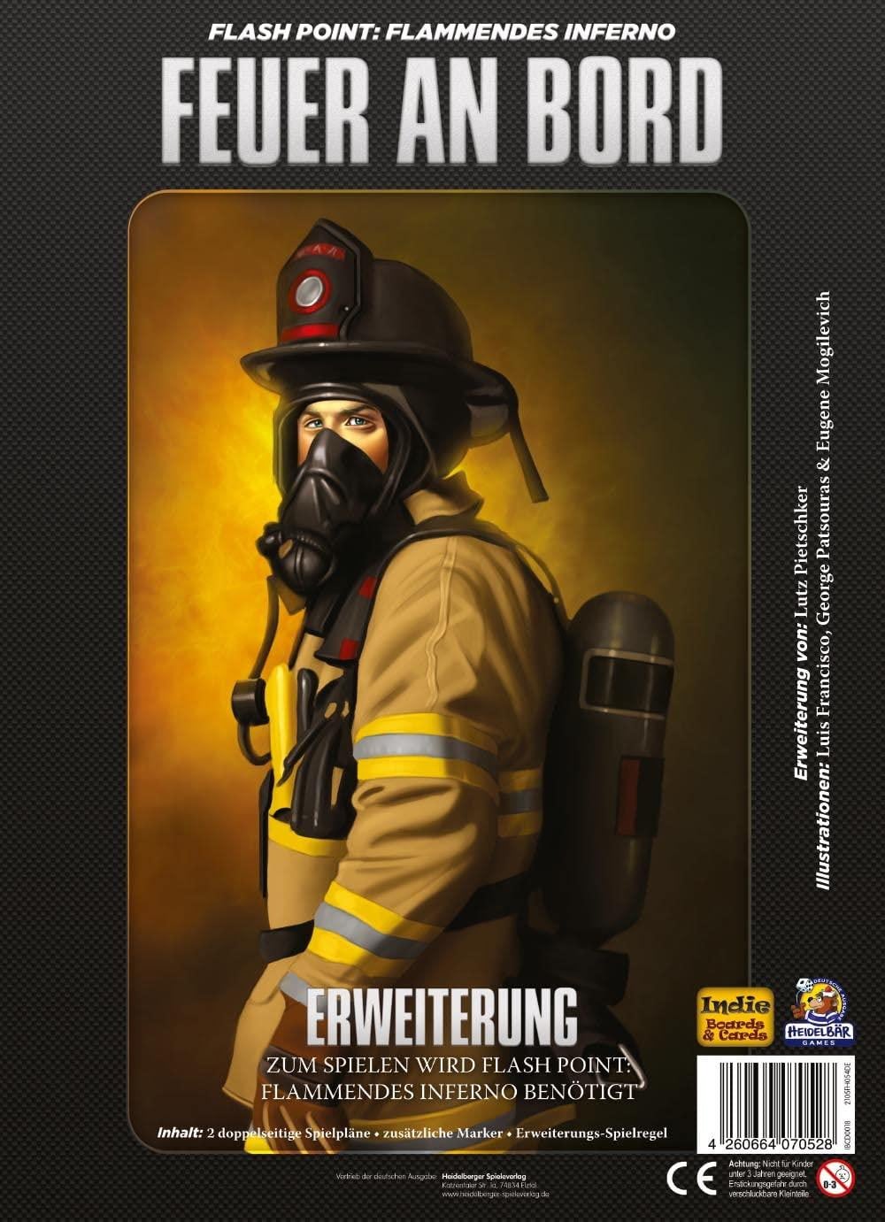 Heidelberger Spieleverlag Flash Point - Brand aan Boord uitbreiding