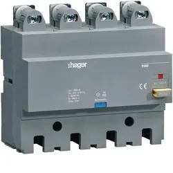 Hager FI-Block P250 4P 100A Idn 300 mA fest