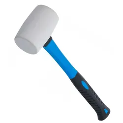 BGS 1965 Gummihammer 250g weiß als Plattenhammer Schonhammer Ausbeulhammer