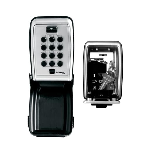 Master Lock Sleutelkluis met Druktoetscombinatie en Muurbevestiging - 5423EURD