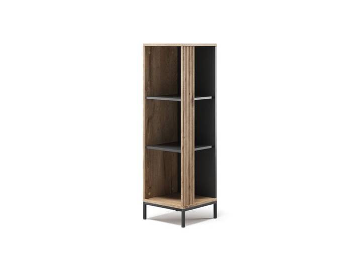 Étagère CD Eliza 36x120cm avec 3 compartiments Chêne Viking Vicco 56406