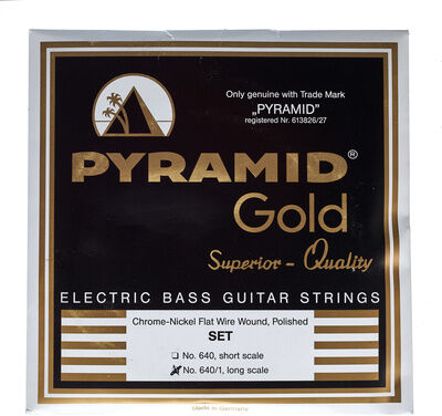 Pyramid Gold Flatwound 040-105
