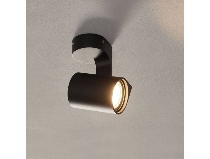 Wever & Ducré Lighting WEVER DUCRÉ Sqube 1.0 PAR16 Deckenspot schwarz PAR16, dimmbar, schwarz, für Wohn- / Esszimmer, Aluminium, Modern, LED Deckenlampe
