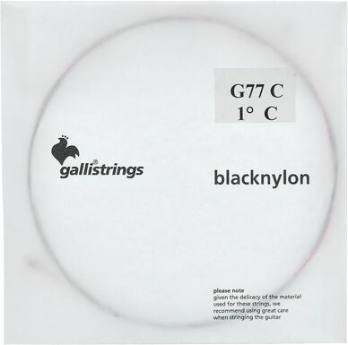Galli Strings G77-C Black Nylon Bass C Str.