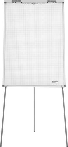 Magnetoplan Flipchart Junior SP (L x B x H) 1100 x 750 x 1850 mm Weiß abwischbar, beschriftbar, höhenverstellbar, Inkl. Ablageschale, magnethaftend