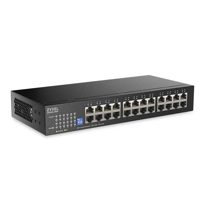 Zyxel GS1100-24ES 24-Port Gigabit Unmanaged Switch GS1100-24ES-EU0101F