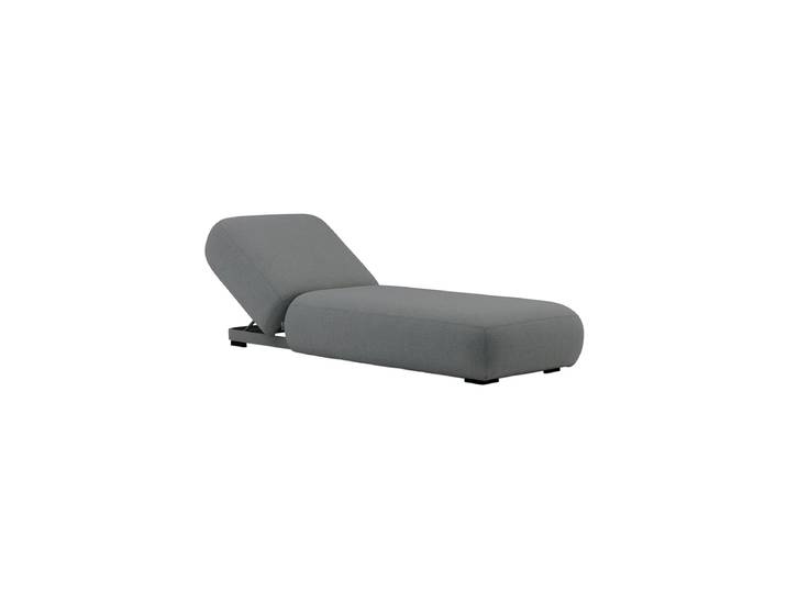 Premium Outdoor Gartenliege „Olala“ Dunkelgrau LLR Collection