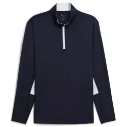 Puma Golf Herren Pure 2.0 1/4 Zip Pullover navy