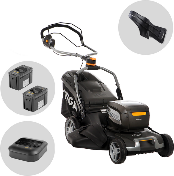 Stiga Combi 950e V - Tagliaerba a batteria - 48V/5Ah - Taglio 48 cm