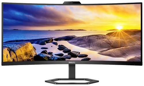 Philips 34E1C5600HE/00 LED-Monitor EEK G (A - G) 86.4 cm (34 Zoll) 21:9 4 ms HDMI, DisplayPort, USB-C VA LCD