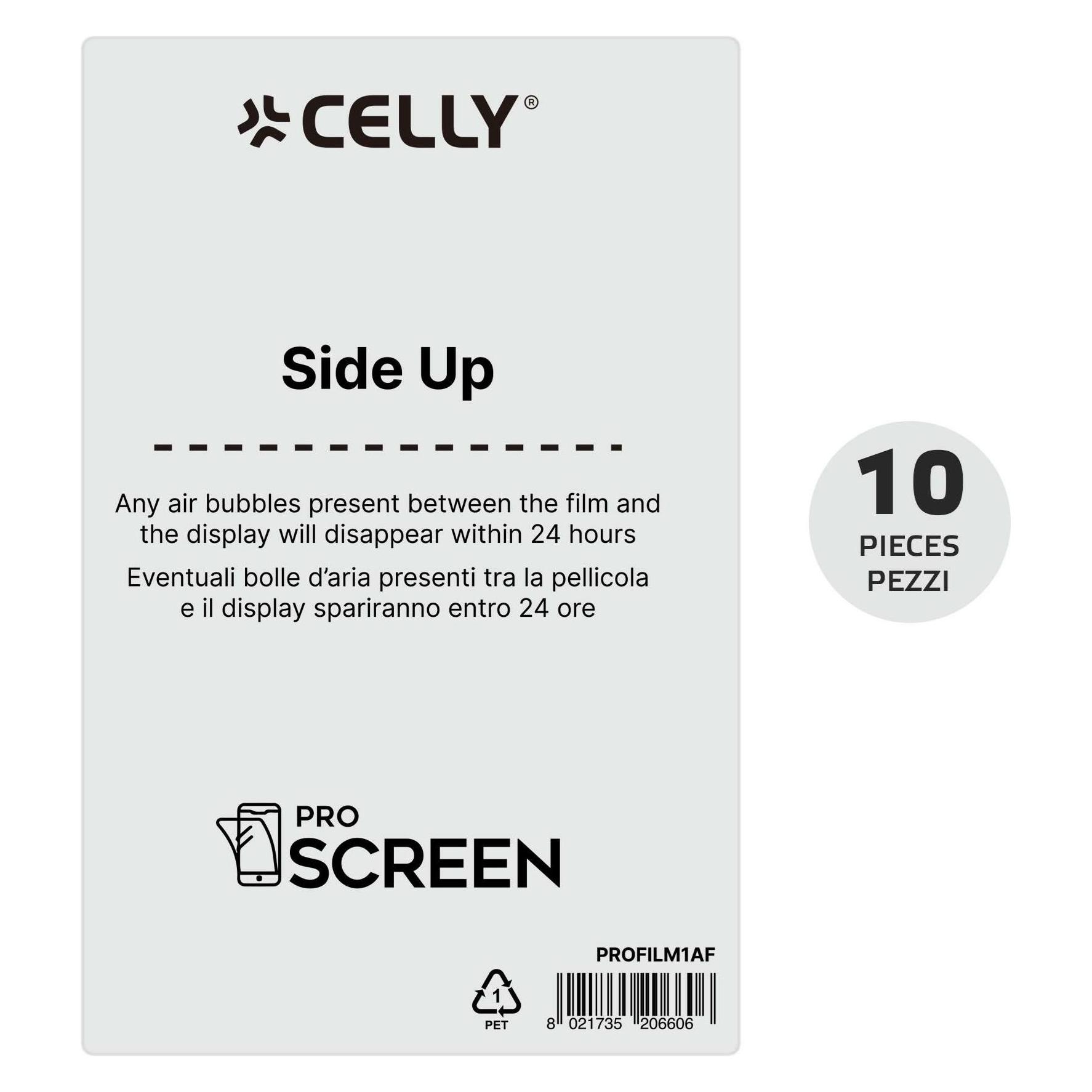 Celly Pro Screen Film Antifinger 10 (10 Stk., Oppo A3, Realme Q, TCL Plex) (PROFILM10AF)