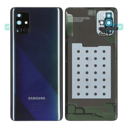 Samsung Battery Cover für A715F Galaxy A71 - prism crush black (GH82-22112A)