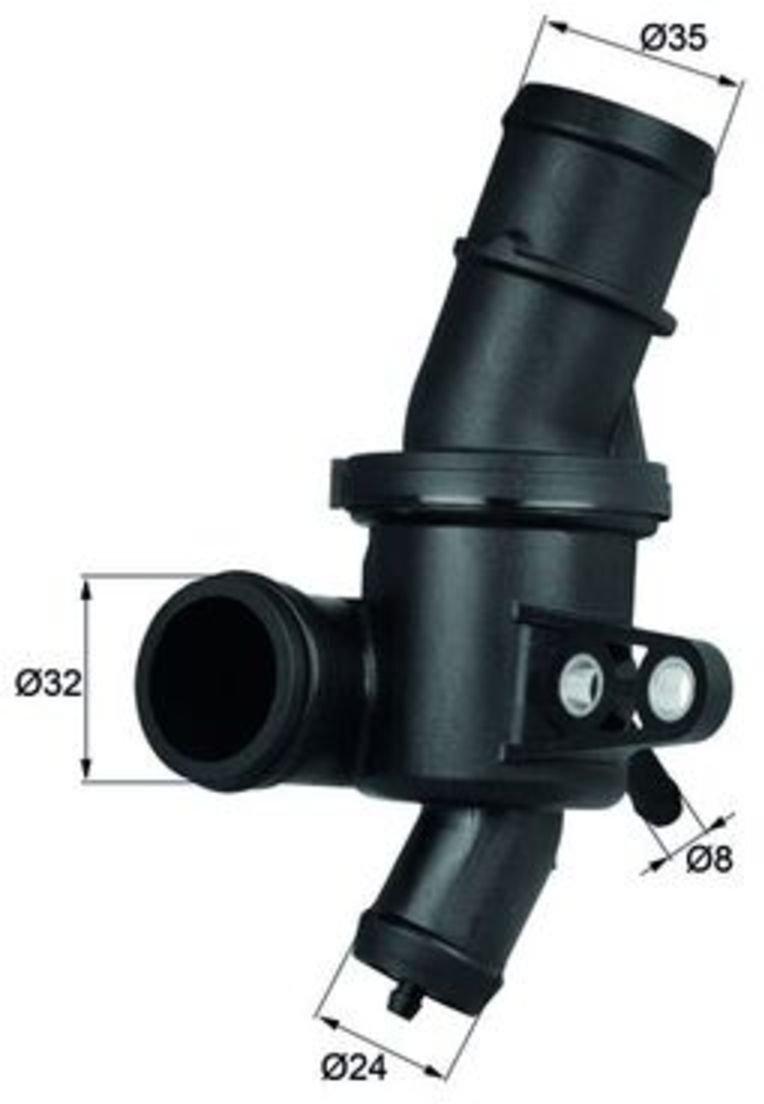 Thermostat, Kühlmittel MAHLE TH 4 80
