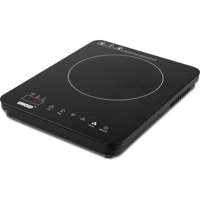 UNOLD Einzel-Induktionskochplatte "Ina", schwarz, B:36,8cm H:44,3cm T:34,2cm, Kochplatten, 10 LEISTUNGS- & TEMPERATURSTUFEN