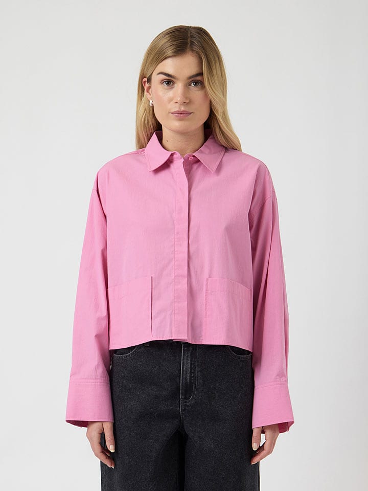YAS Hemd in Pink - 42