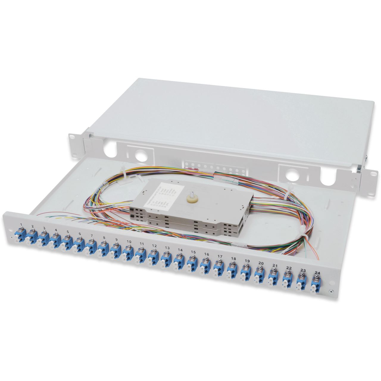 Digitus LWL Spleißbox LC OS2 Bestückt