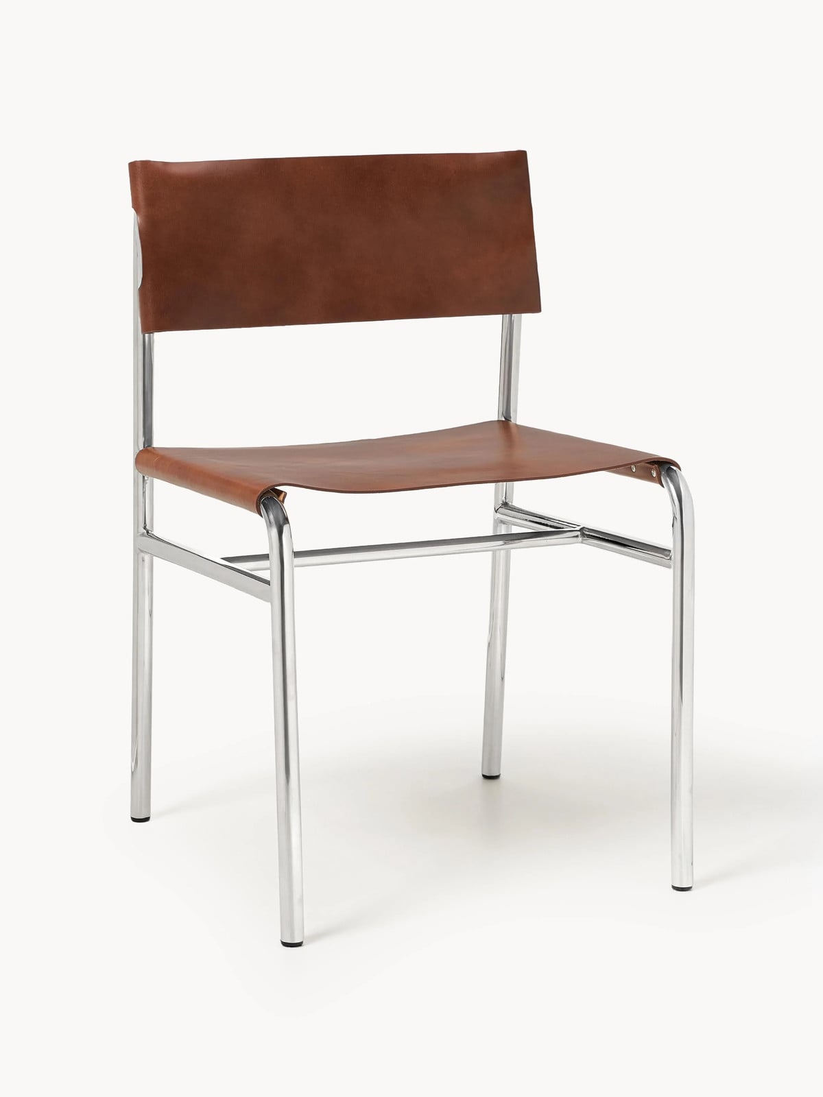 Westwing Collection Leren stoel Jordan