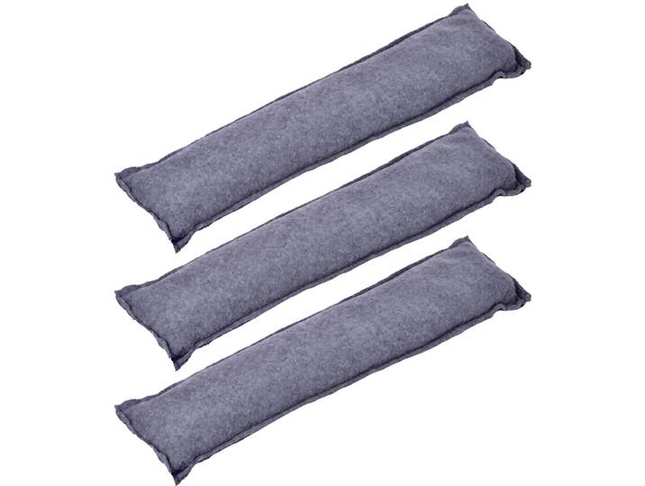 3er-Set Luftentfeuchter mit Silica Gel, 500g, wiederverwendbar, grau