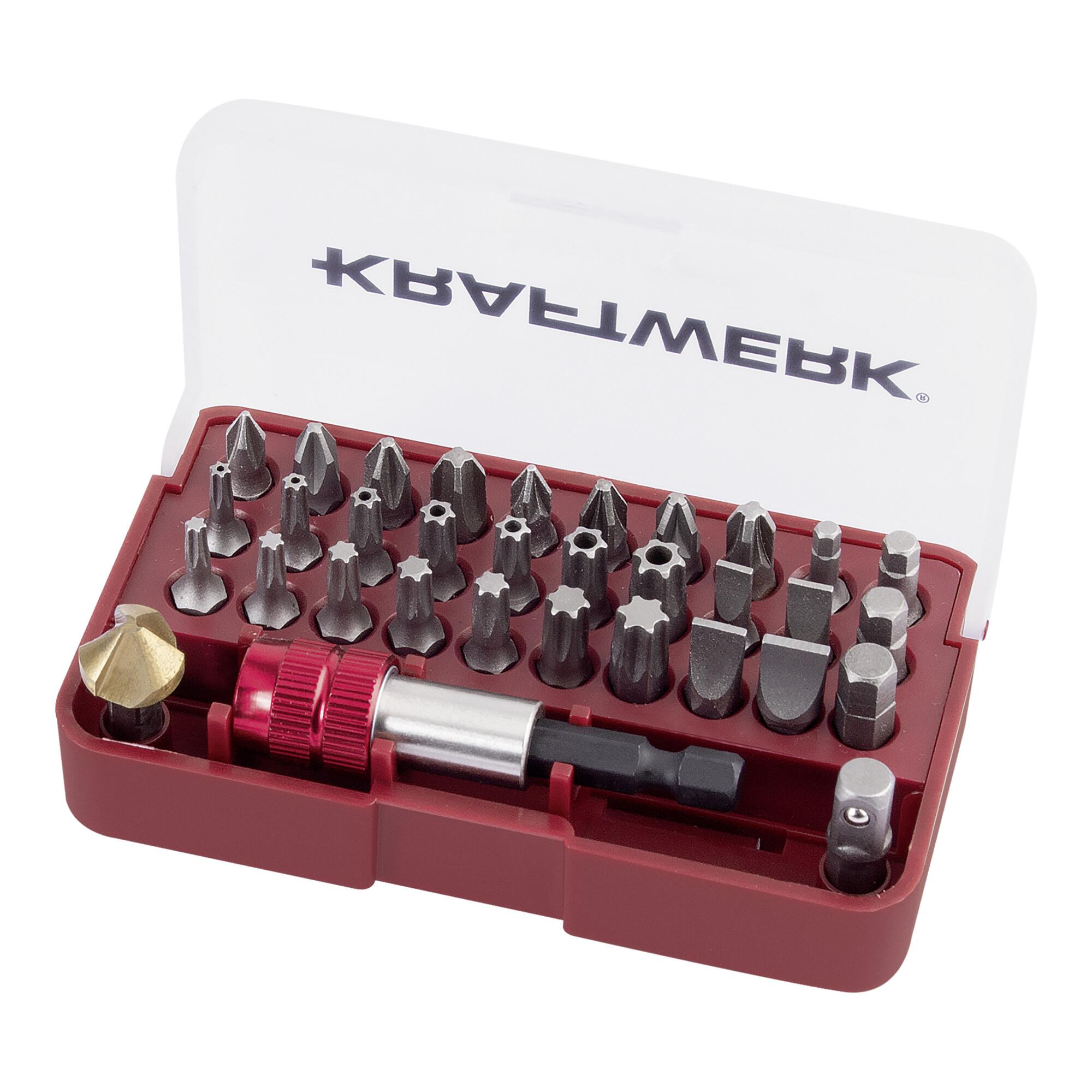 Kraftwerk Bit-Box mit Kegelsenker-Bit, 33-tlg. (306.378.000)
