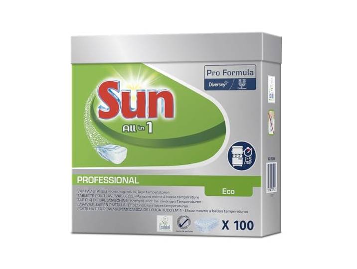 Sun Professionnel Tout en Un ECO Détergent pastilles