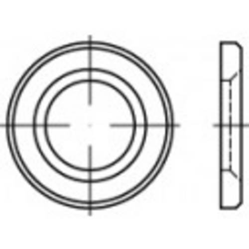TOOLCRAFT HV-Scheiben 17mm 30mm Stahl feuerverzinkt 146513