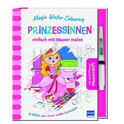 Magic Water Colouring - Prinzessinnen, Set von Lisa Regan, Ullmann Medien, 978-3-7415-2673-2