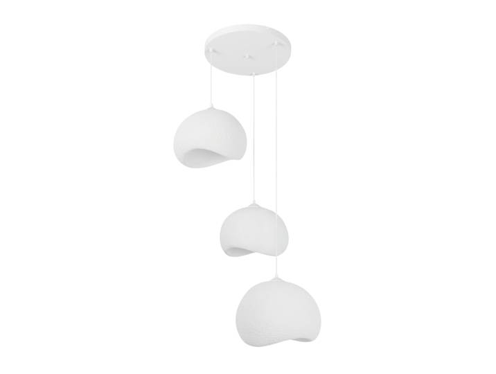 Lustre en métal Yontu - 55 x 29 x 120 cm - Blanc