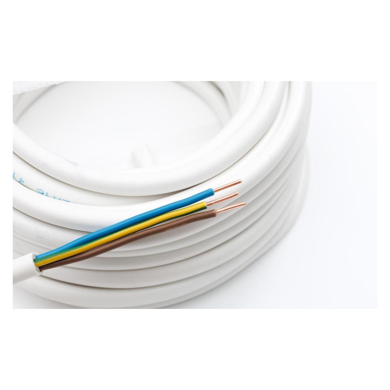 Elpar NYM-Installationskabel - 3 x 1,5 mm² - Weiss - 50 m (50 m) (49778397)