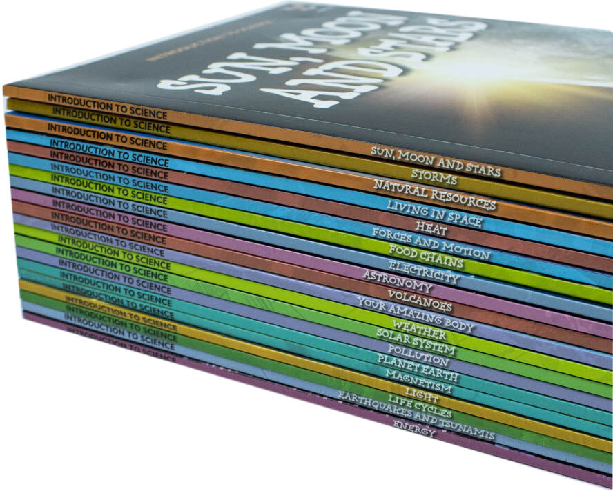 Fox Eye Publishing Introduction to Science for Beginners (Series 1 & 2) 20 Books Collection Set by Jasmine Brooke - Paperback - Ages 4-9 - Astronomy, Volcanoes, Solar