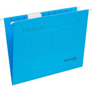 Atlanta Hängemappen 2652742600, Euroflex, A4, blau, Karton, 25 Stück